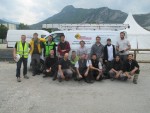 Equipe Cordiste MORETTON sur  Chantier CEA de GRENOBLE