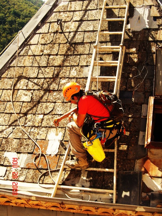 Travaux sur corde
