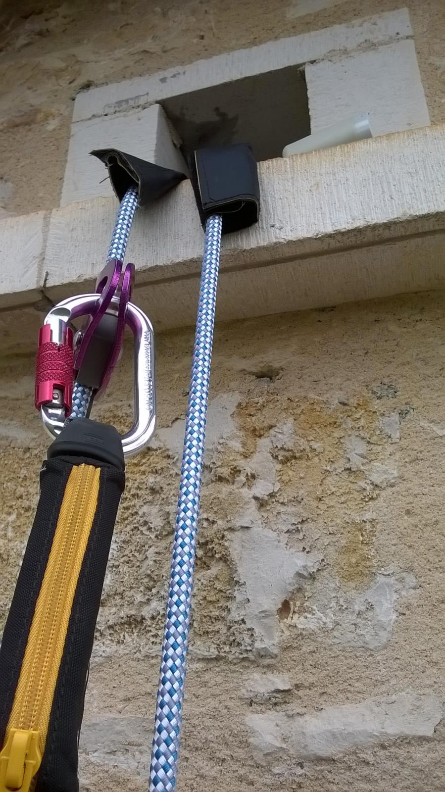 Intervention sur antenne en façade 2