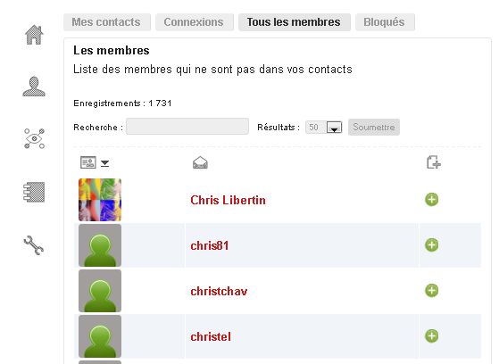 Ajouter un contact