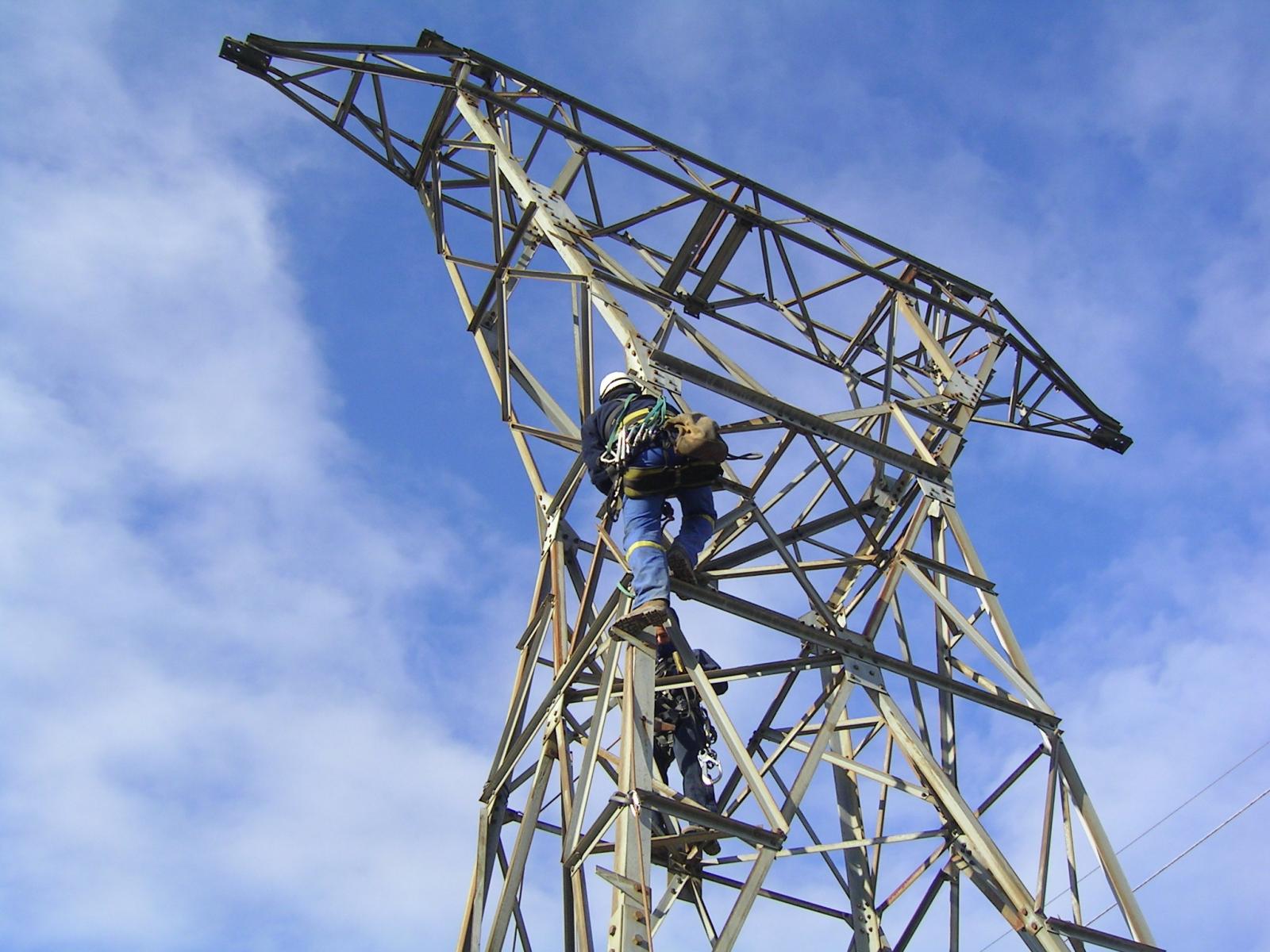 installation LDV pylone haute tension