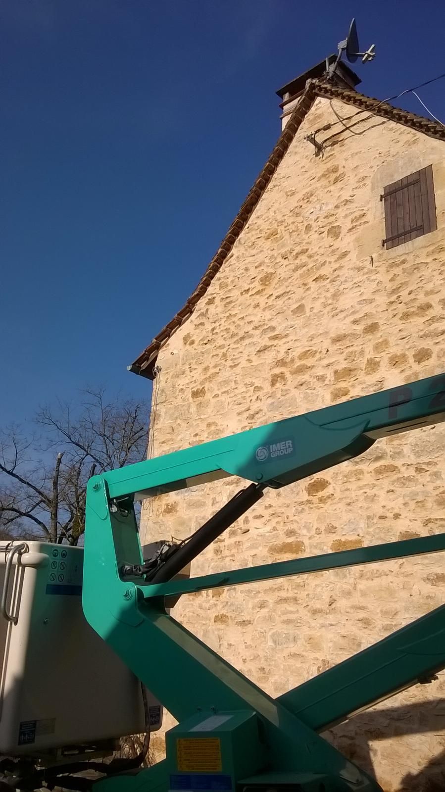Intervention Nacelle 20m sur porteur